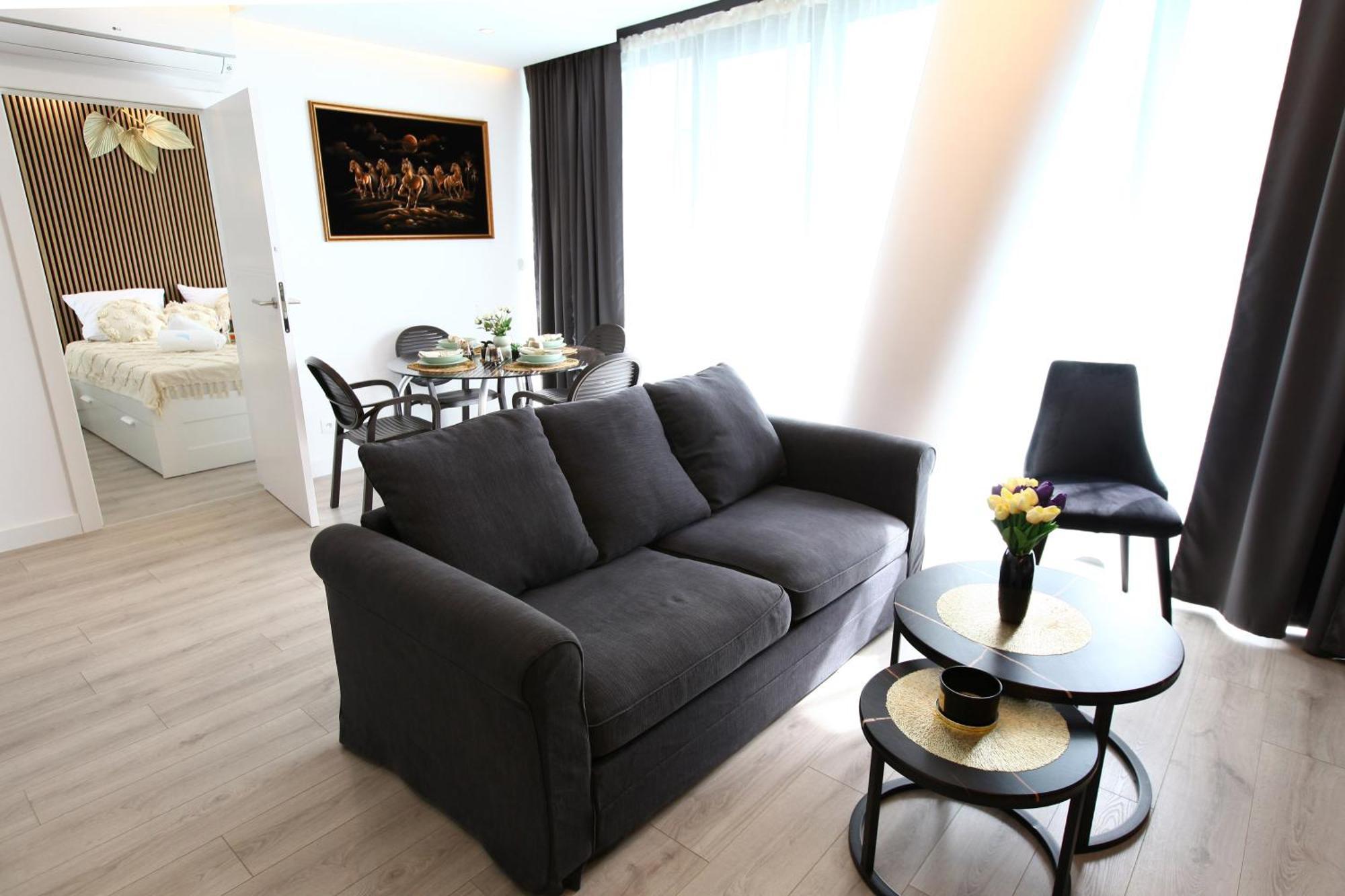 Appartement Sunny Haven Wave Sea View à Miedzyzdroje Extérieur photo