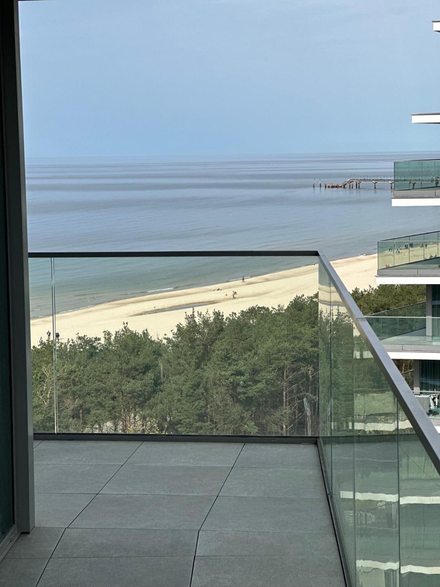 Appartement Sunny Haven Wave Sea View à Miedzyzdroje Extérieur photo