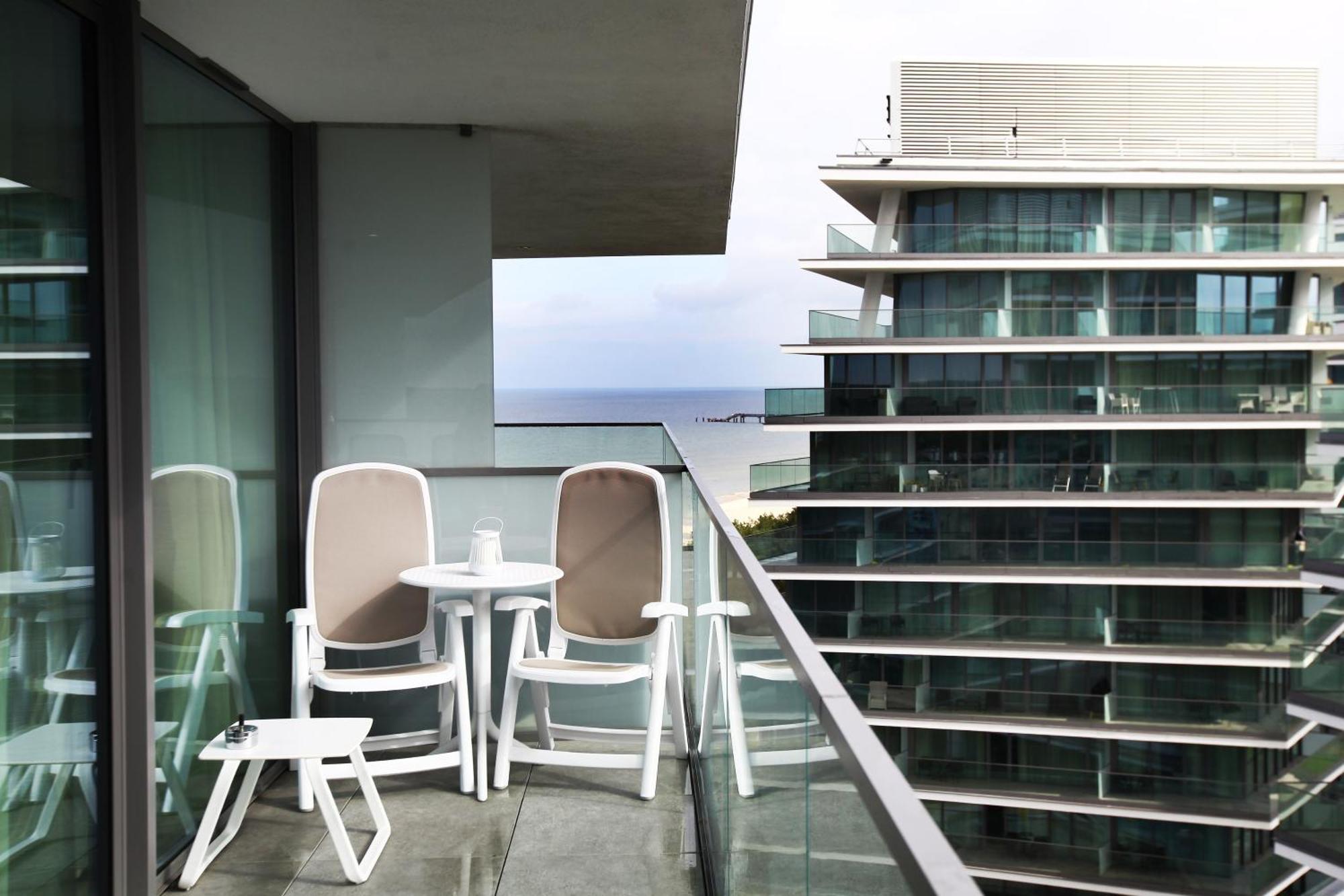 Appartement Sunny Haven Wave Sea View à Miedzyzdroje Extérieur photo